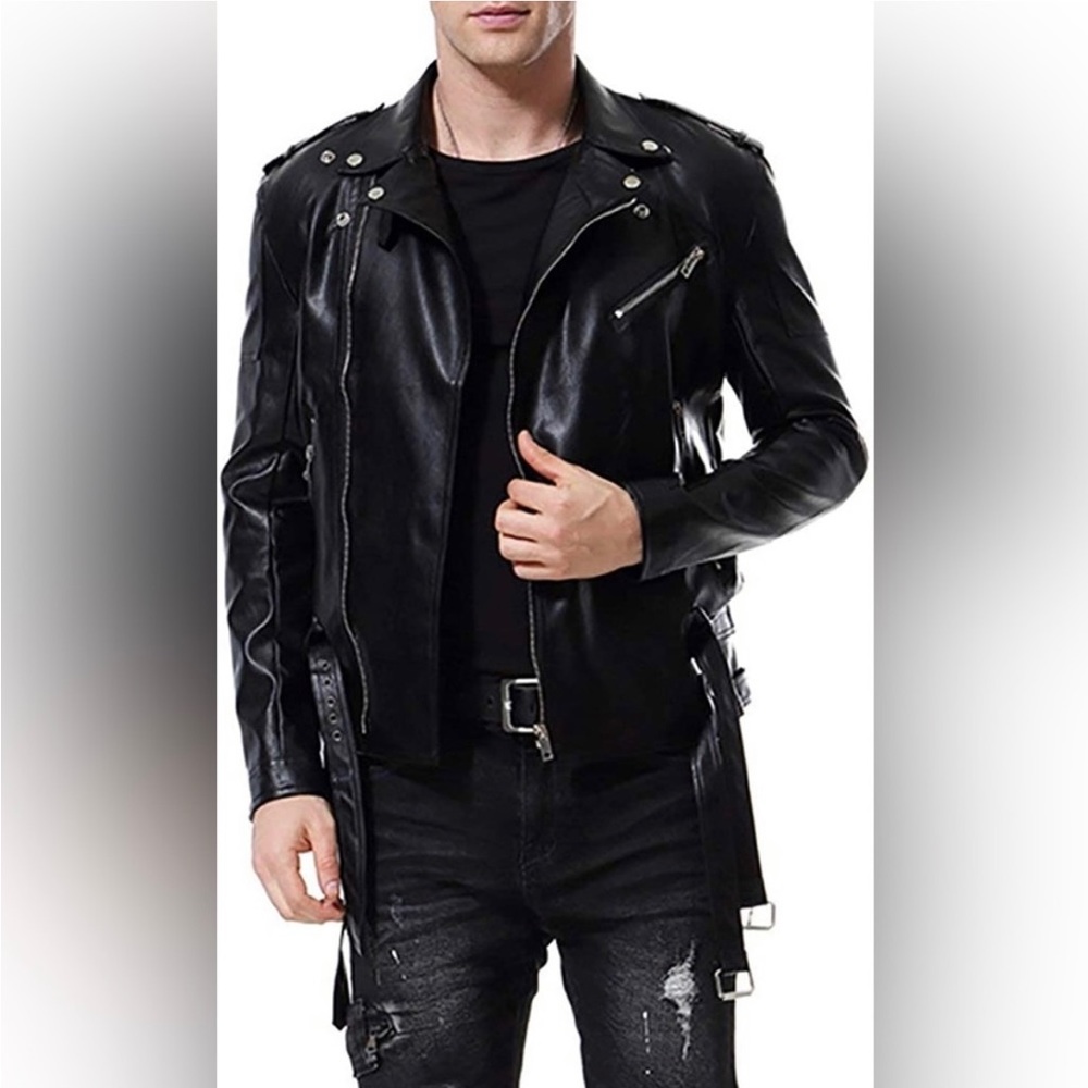 Faux Leather Jacket